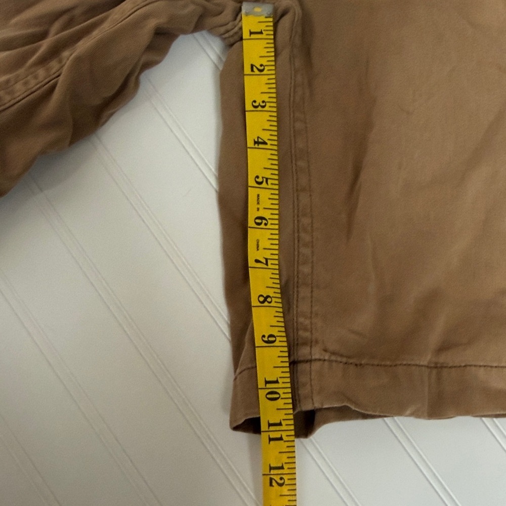 (077)Aeropostale Men's Cargo Shorts in Khaki Brown - Picture 8 of 8
